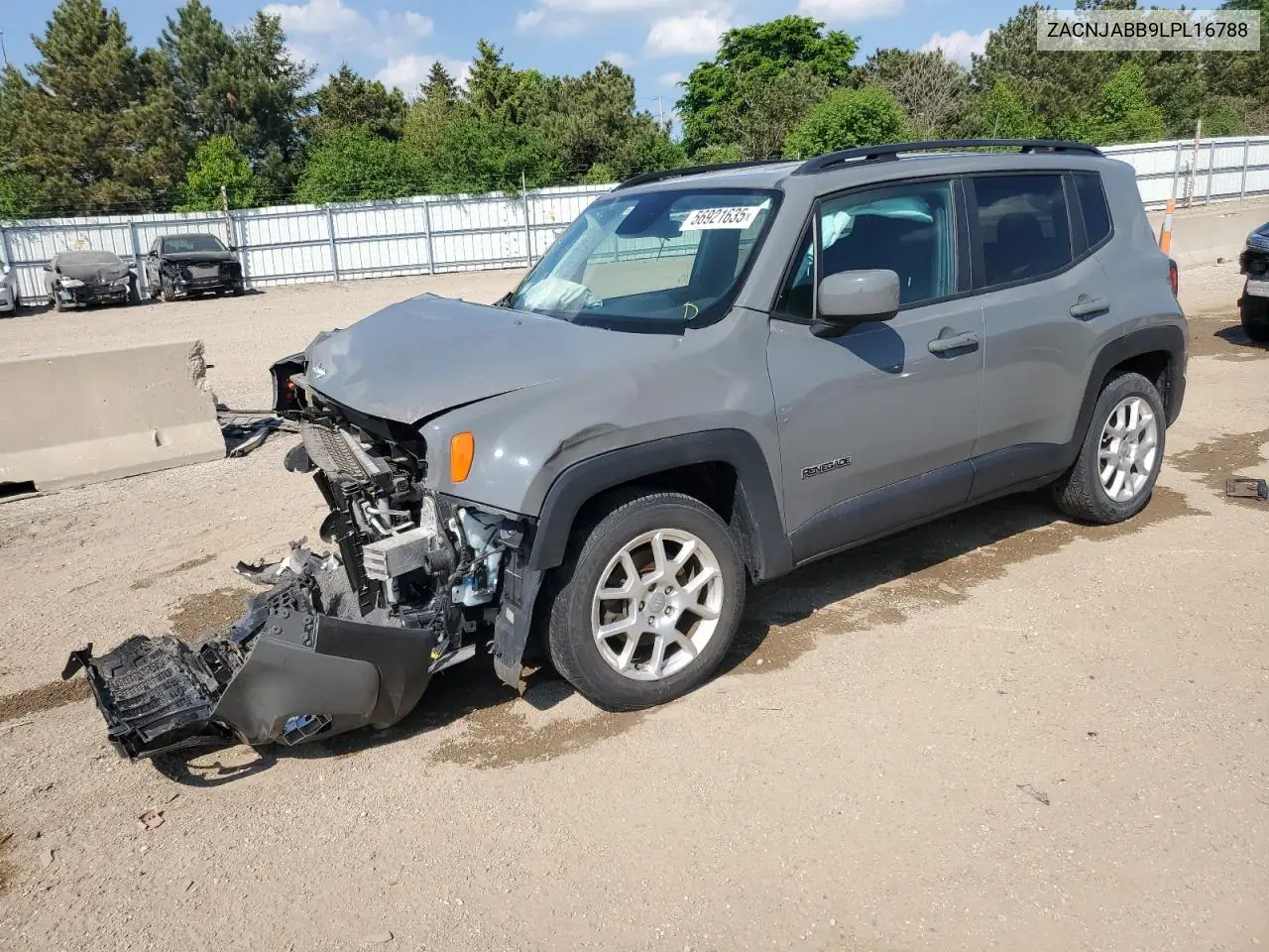 zacnjabb9lpl16788 ZACNJABB9LPL16788 2020 Jeep Renegade Latitude
