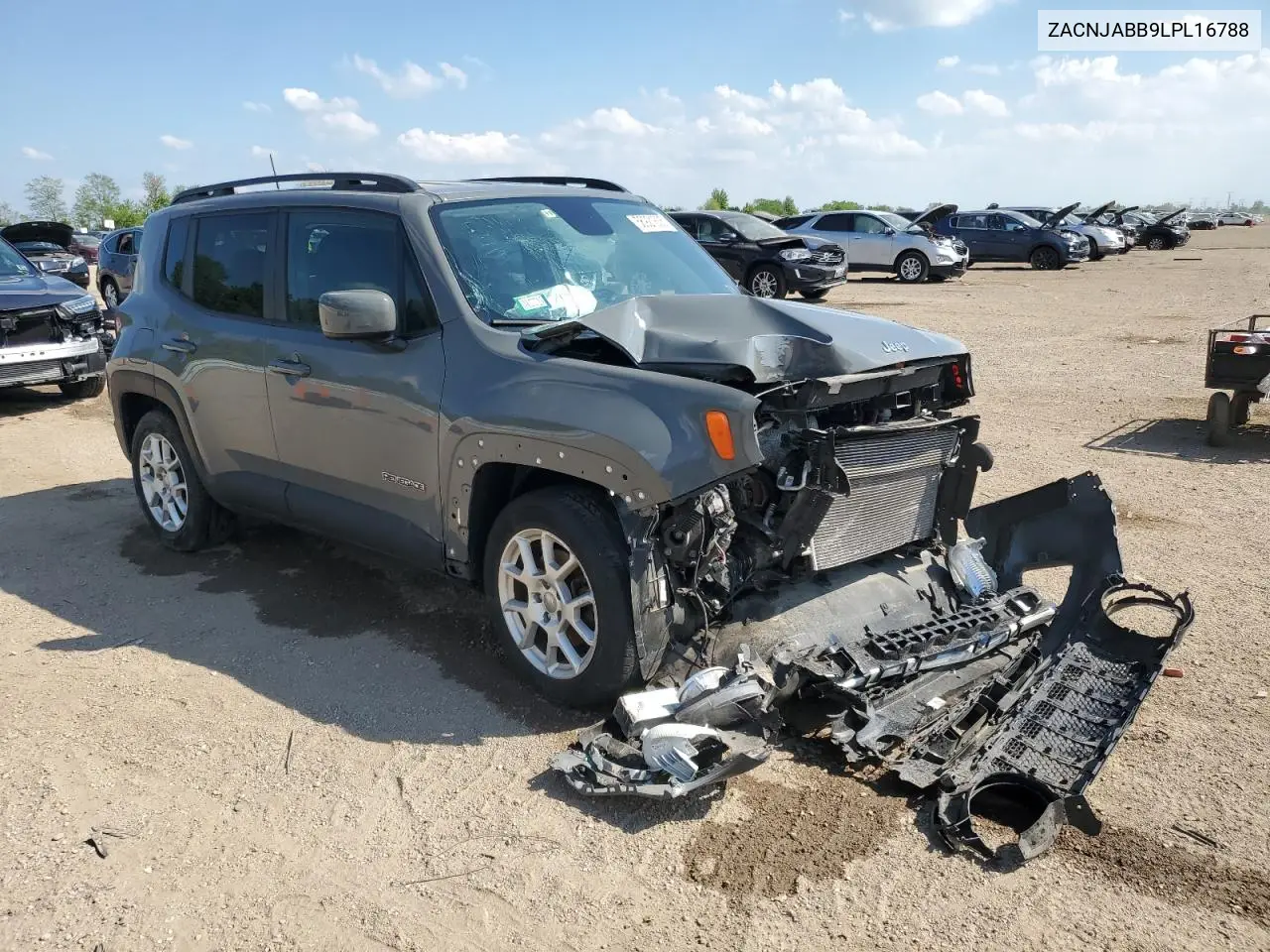 zacnjabb9lpl16788 ZACNJABB9LPL16788 2020 Jeep Renegade Latitude