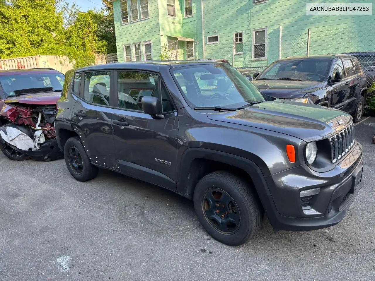 2020 Jeep Renegade Sport VIN: ZACNJBAB3LPL47283 Lot: 57184485