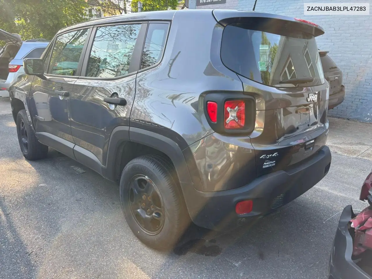 2020 Jeep Renegade Sport VIN: ZACNJBAB3LPL47283 Lot: 57184485
