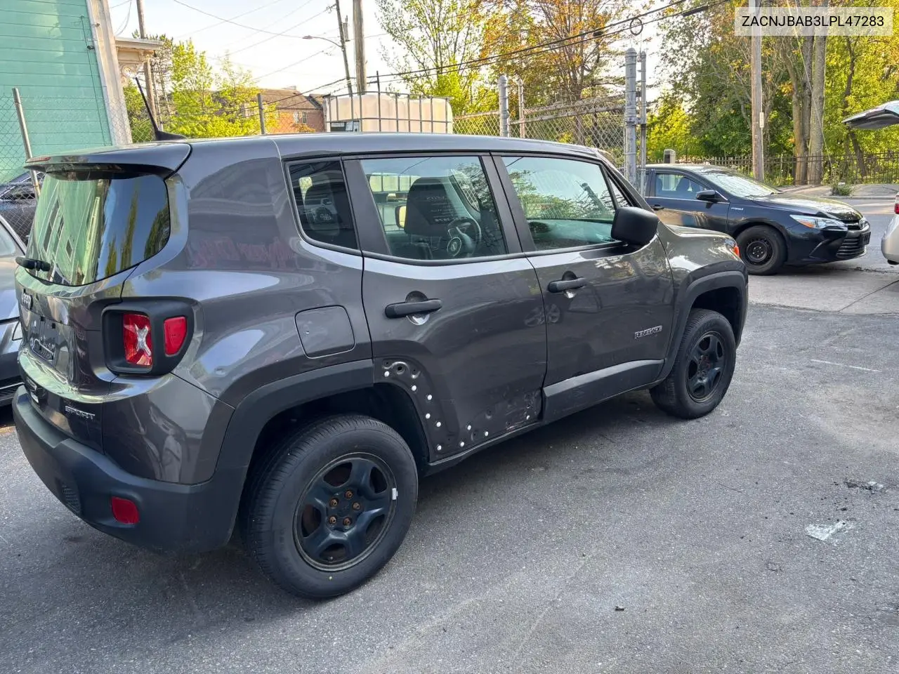 2020 Jeep Renegade Sport VIN: ZACNJBAB3LPL47283 Lot: 57184485