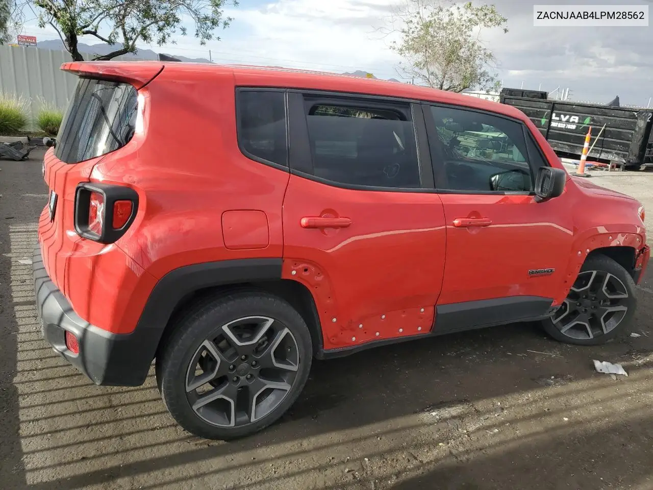 2020 Jeep Renegade Sport VIN: ZACNJAAB4LPM28562 Lot: 57713845
