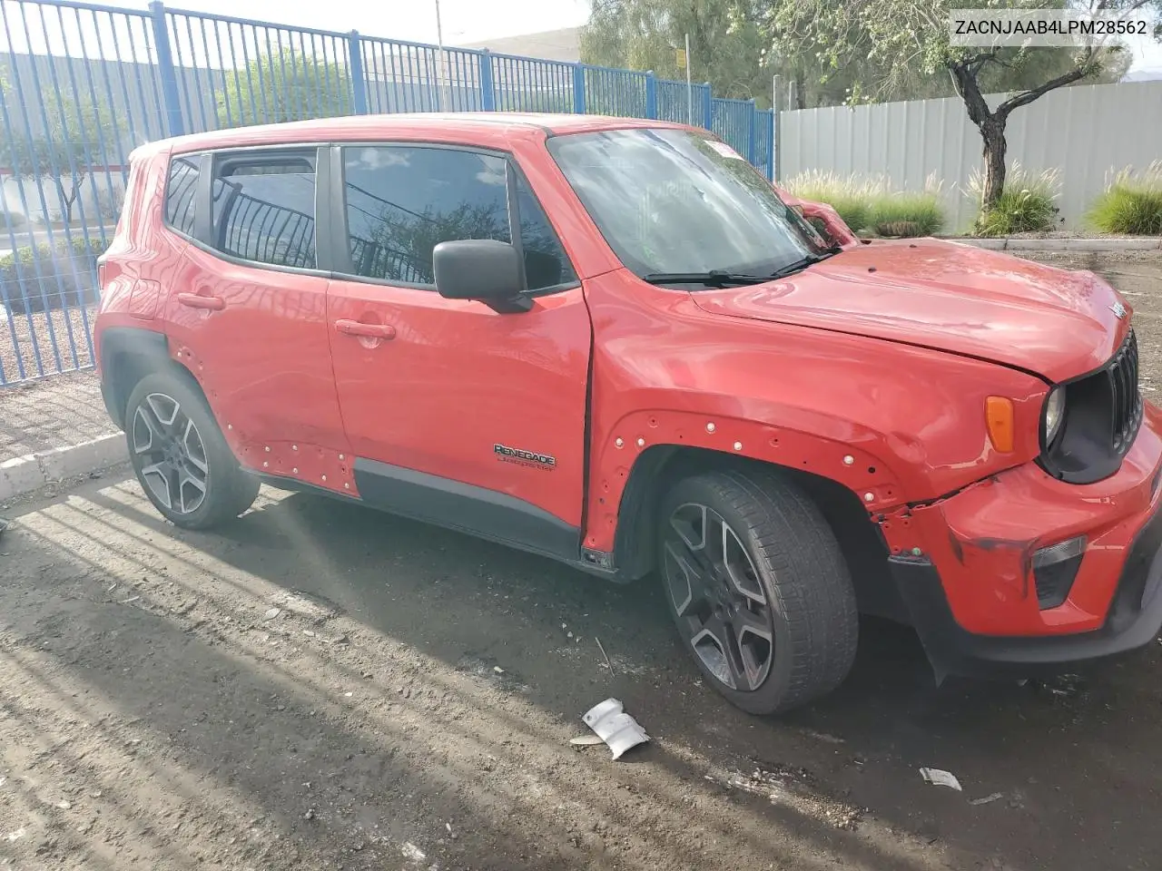 2020 Jeep Renegade Sport VIN: ZACNJAAB4LPM28562 Lot: 57713845