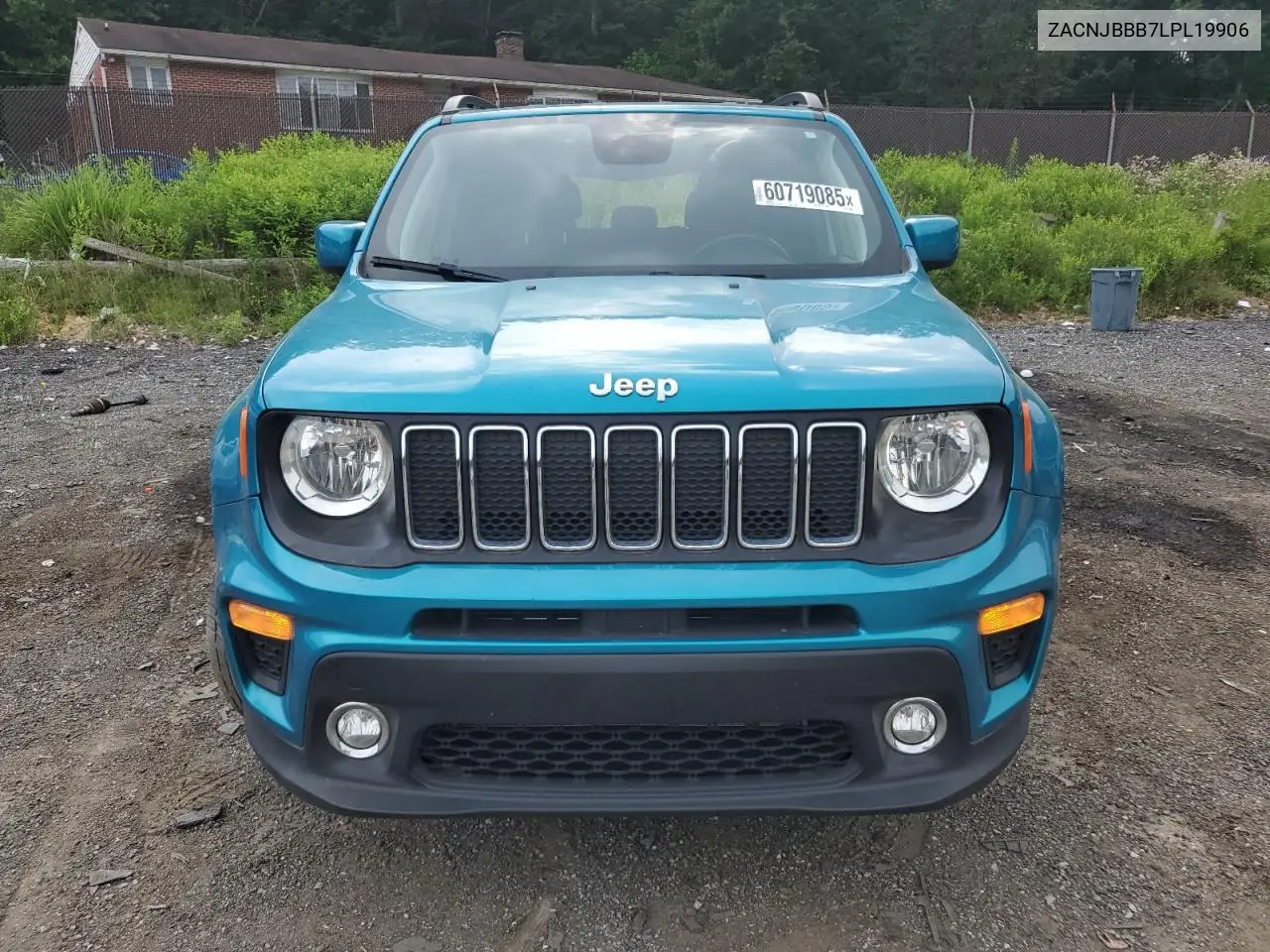 2020 Jeep Renegade Latitude VIN: ZACNJBBB7LPL19906 Lot: 60719085