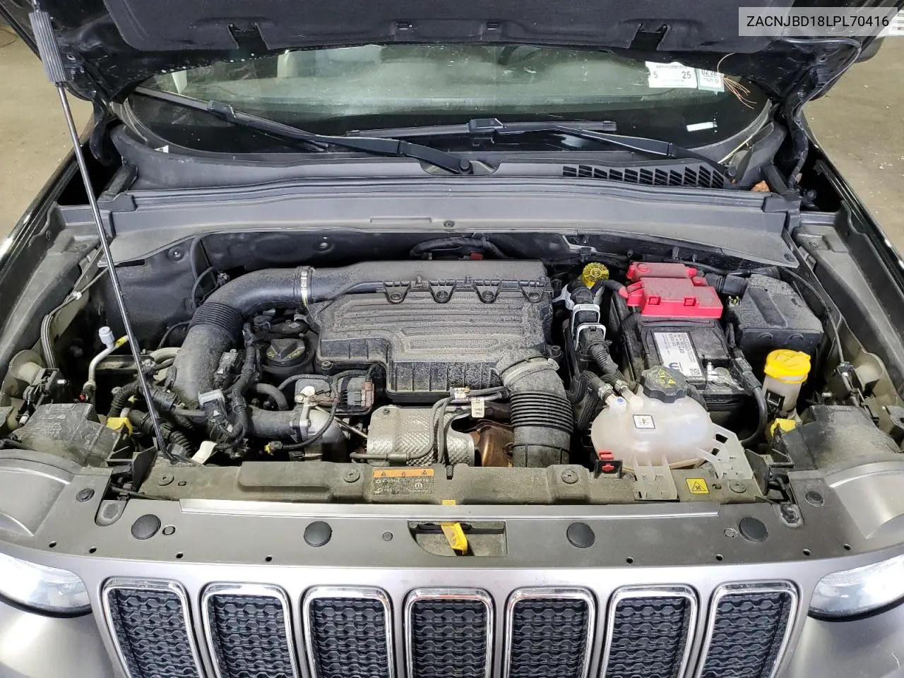 2020 Jeep Renegade Limited VIN: ZACNJBD18LPL70416 Lot: 61901485