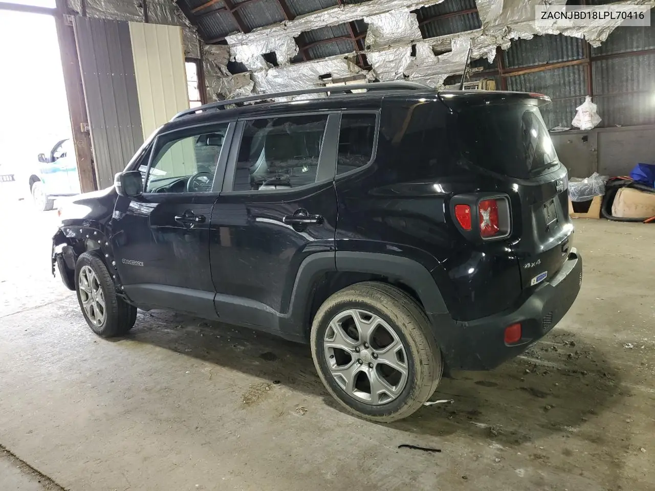 2020 Jeep Renegade Limited VIN: ZACNJBD18LPL70416 Lot: 61901485