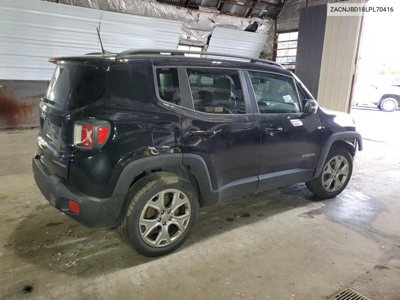 2020 Jeep Renegade Limited VIN: ZACNJBD18LPL70416 Lot: 61901485