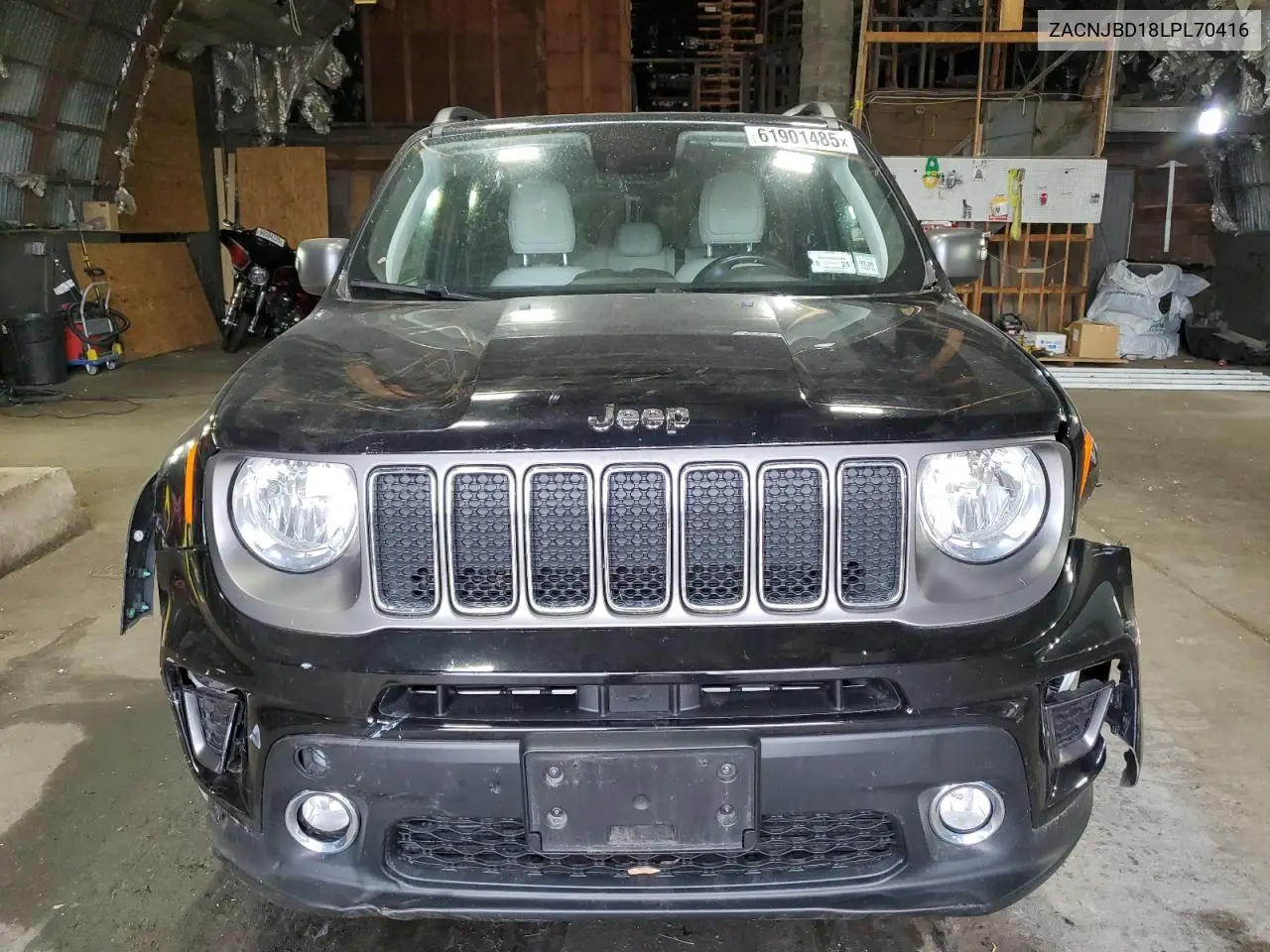 2020 Jeep Renegade Limited VIN: ZACNJBD18LPL70416 Lot: 61901485