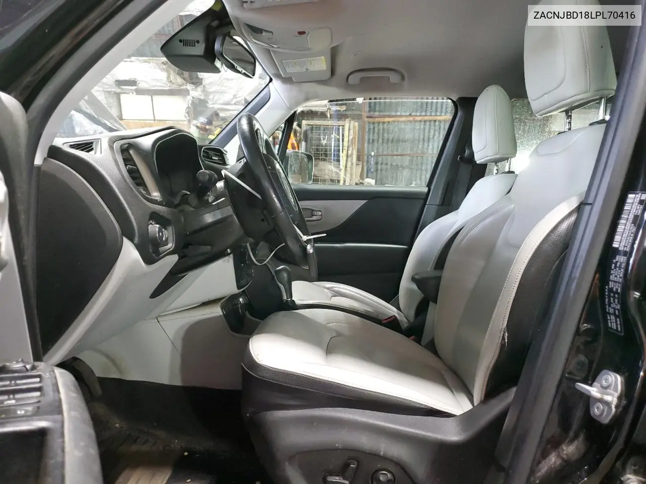 2020 Jeep Renegade Limited VIN: ZACNJBD18LPL70416 Lot: 61901485