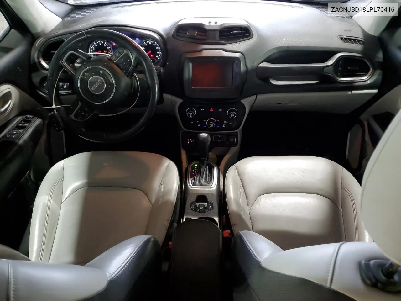 2020 Jeep Renegade Limited VIN: ZACNJBD18LPL70416 Lot: 61901485
