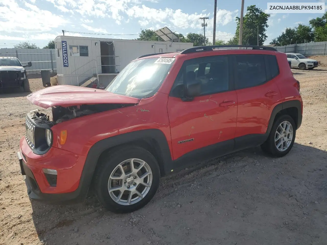 2020 Jeep Renegade Sport VIN: ZACNJAAB8LPK94185 Lot: 62604585