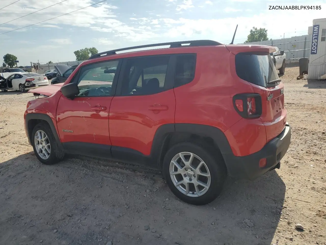 2020 Jeep Renegade Sport VIN: ZACNJAAB8LPK94185 Lot: 62604585