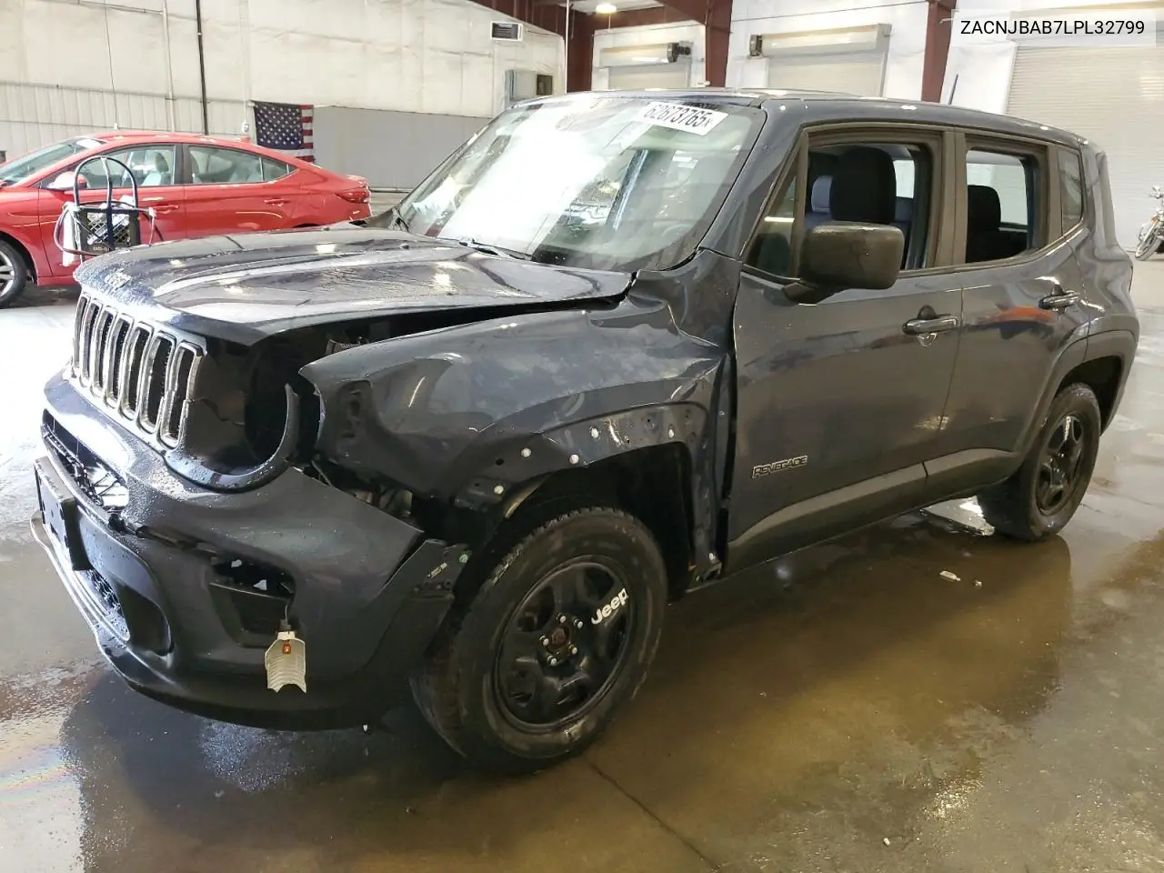 2020 Jeep Renegade Sport VIN: ZACNJBAB7LPL32799 Lot: 62673765