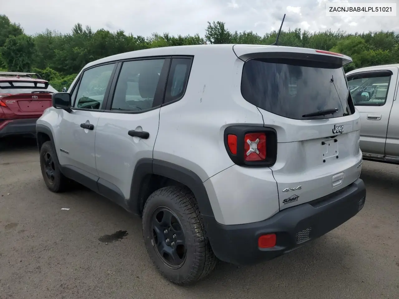 2020 Jeep Renegade Sport VIN: ZACNJBAB4LPL51021 Lot: 62680975