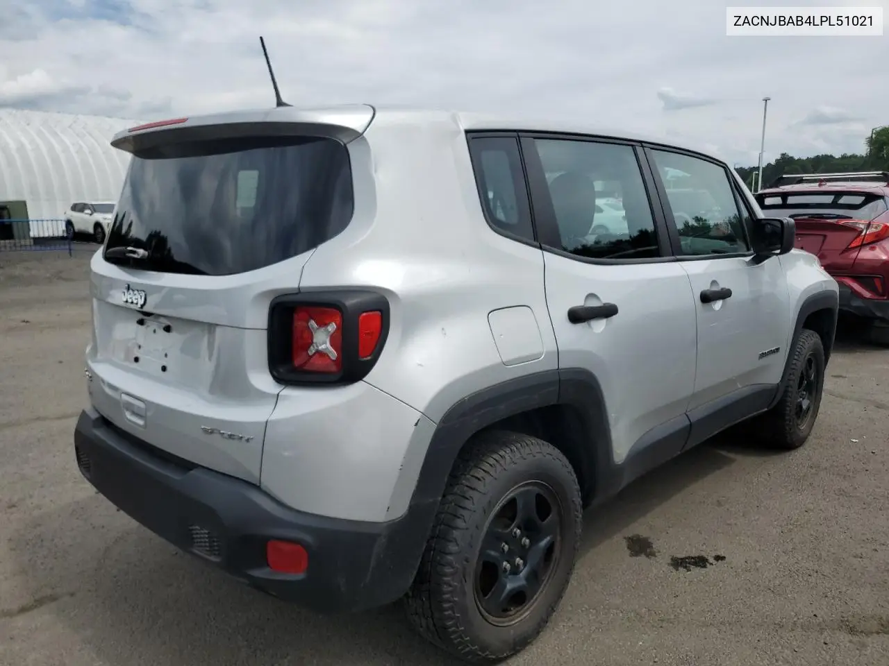 2020 Jeep Renegade Sport VIN: ZACNJBAB4LPL51021 Lot: 62680975