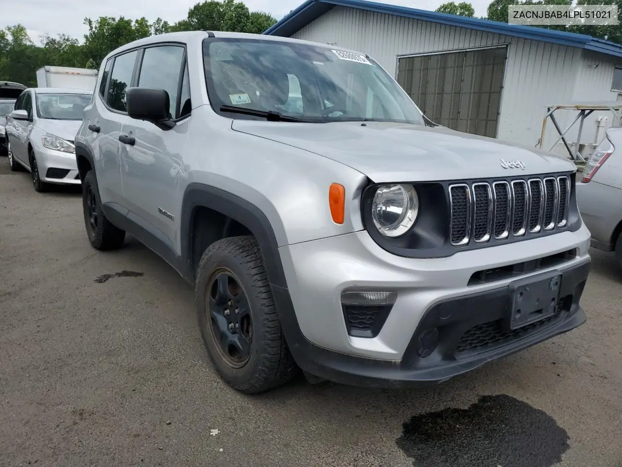2020 Jeep Renegade Sport VIN: ZACNJBAB4LPL51021 Lot: 62680975