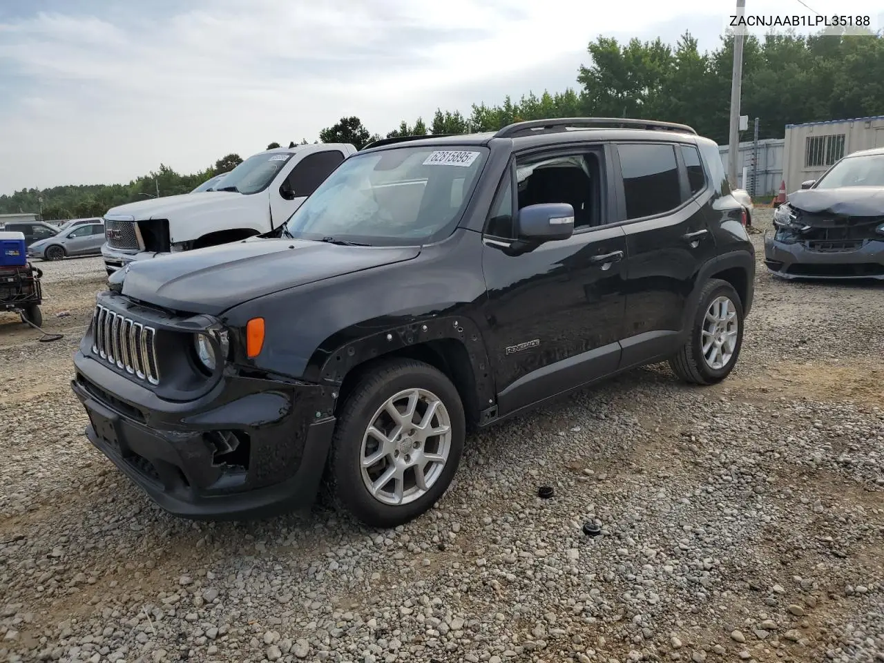 2020 Jeep Renegade Sport VIN: ZACNJAAB1LPL35188 Lot: 62815895
