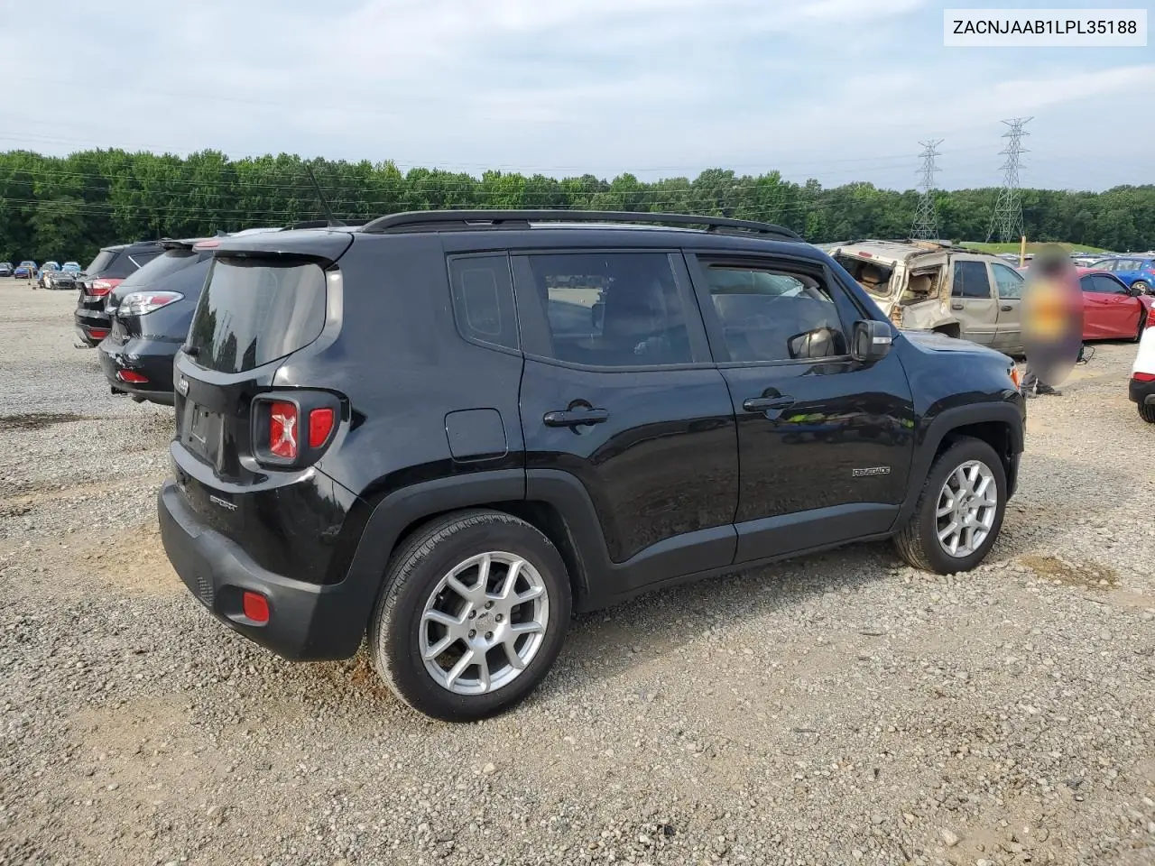 2020 Jeep Renegade Sport VIN: ZACNJAAB1LPL35188 Lot: 62815895