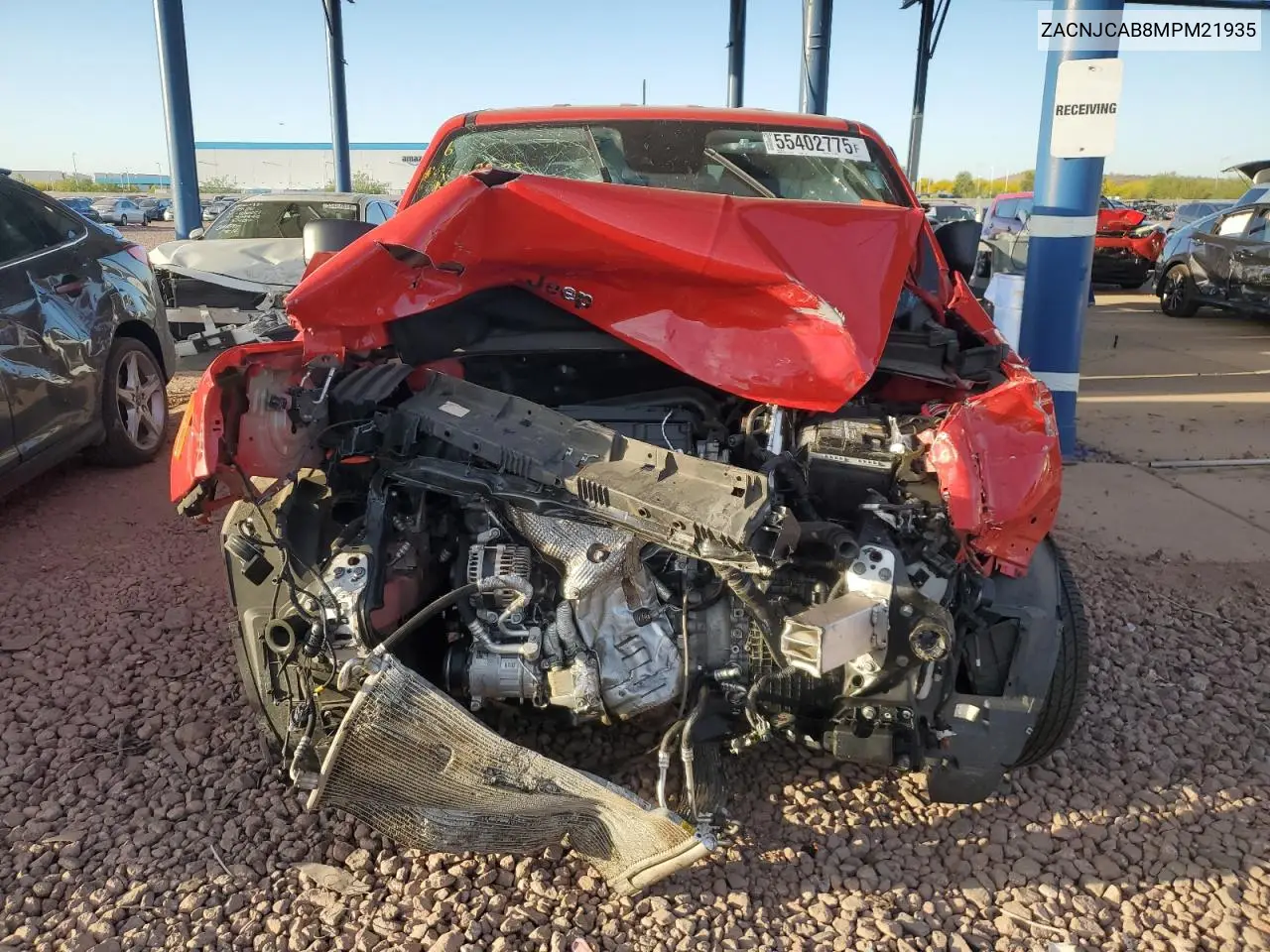2021 Jeep Renegade Sport VIN: ZACNJCAB8MPM21935 Lot: 55402775