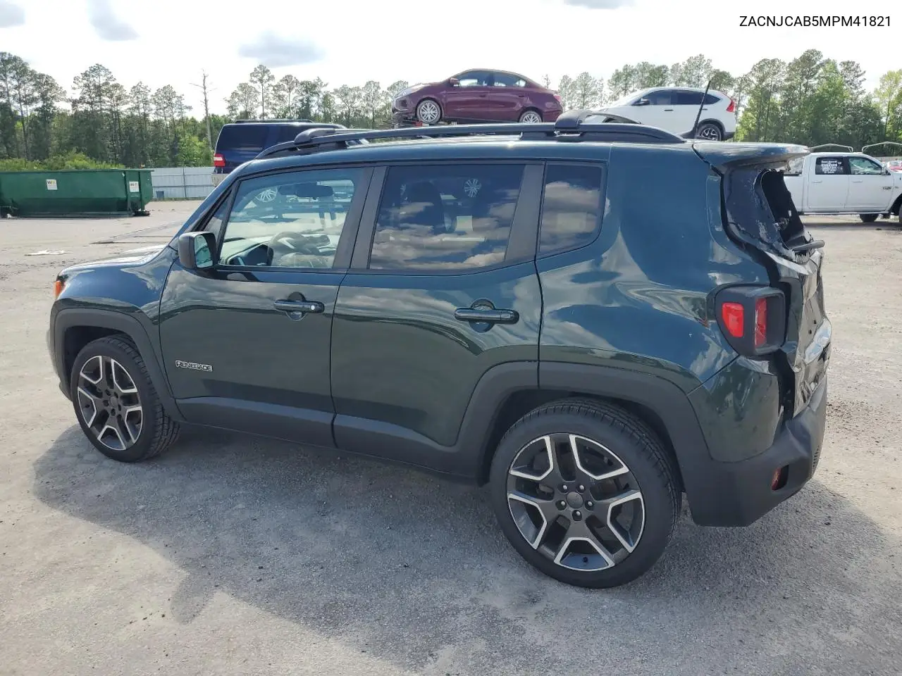 2021 Jeep Renegade Sport VIN: ZACNJCAB5MPM41821 Lot: 55664685