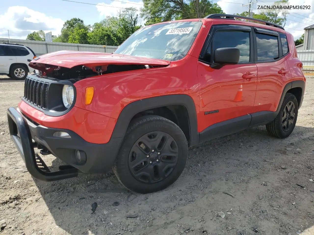 2021 Jeep Renegade Sport VIN: ZACNJDAB4MPM36292 Lot: 55719565
