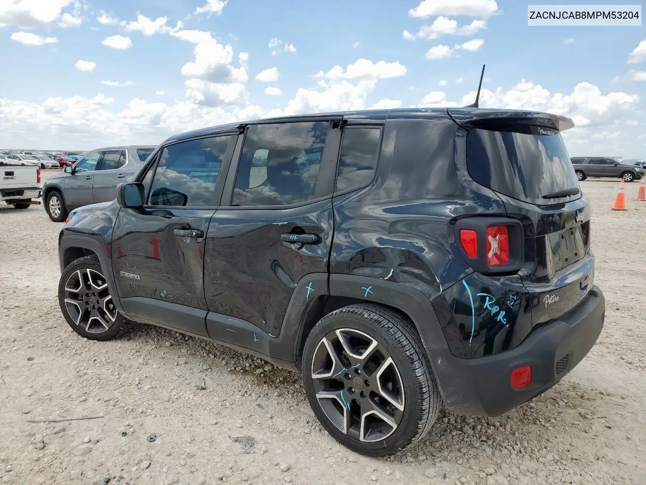 2021 Jeep Renegade Sport VIN: ZACNJCAB8MPM53204 Lot: 55755395