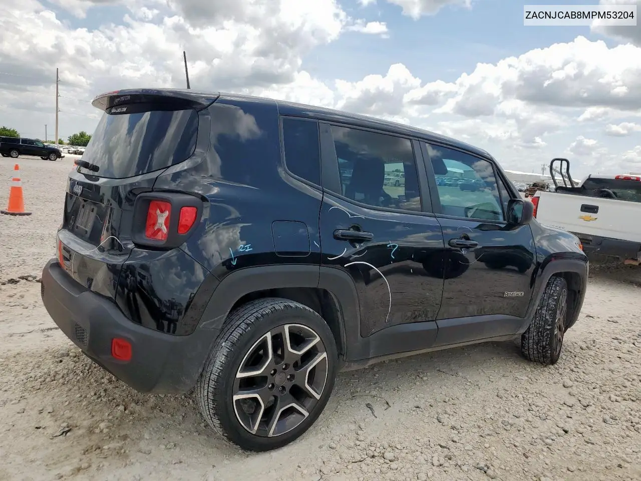 2021 Jeep Renegade Sport VIN: ZACNJCAB8MPM53204 Lot: 55755395