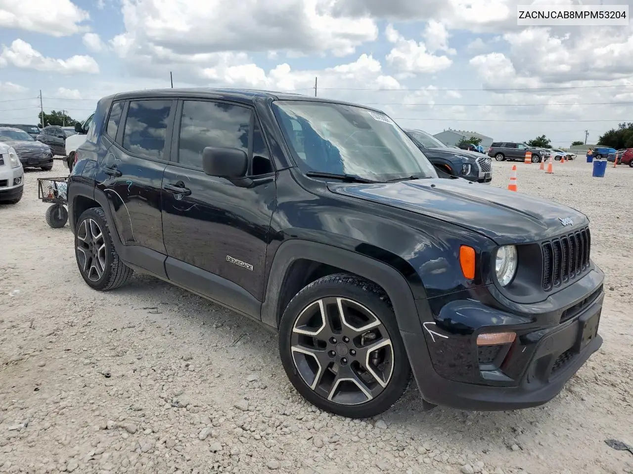 2021 Jeep Renegade Sport VIN: ZACNJCAB8MPM53204 Lot: 55755395