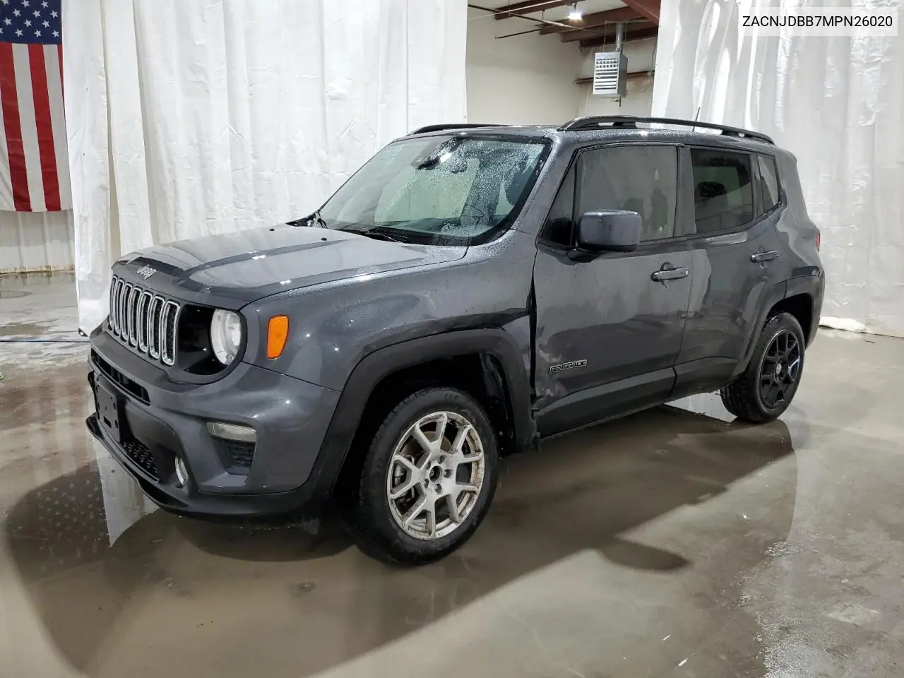 2021 Jeep Renegade Latitude VIN: ZACNJDBB7MPN26020 Lot: 55915875
