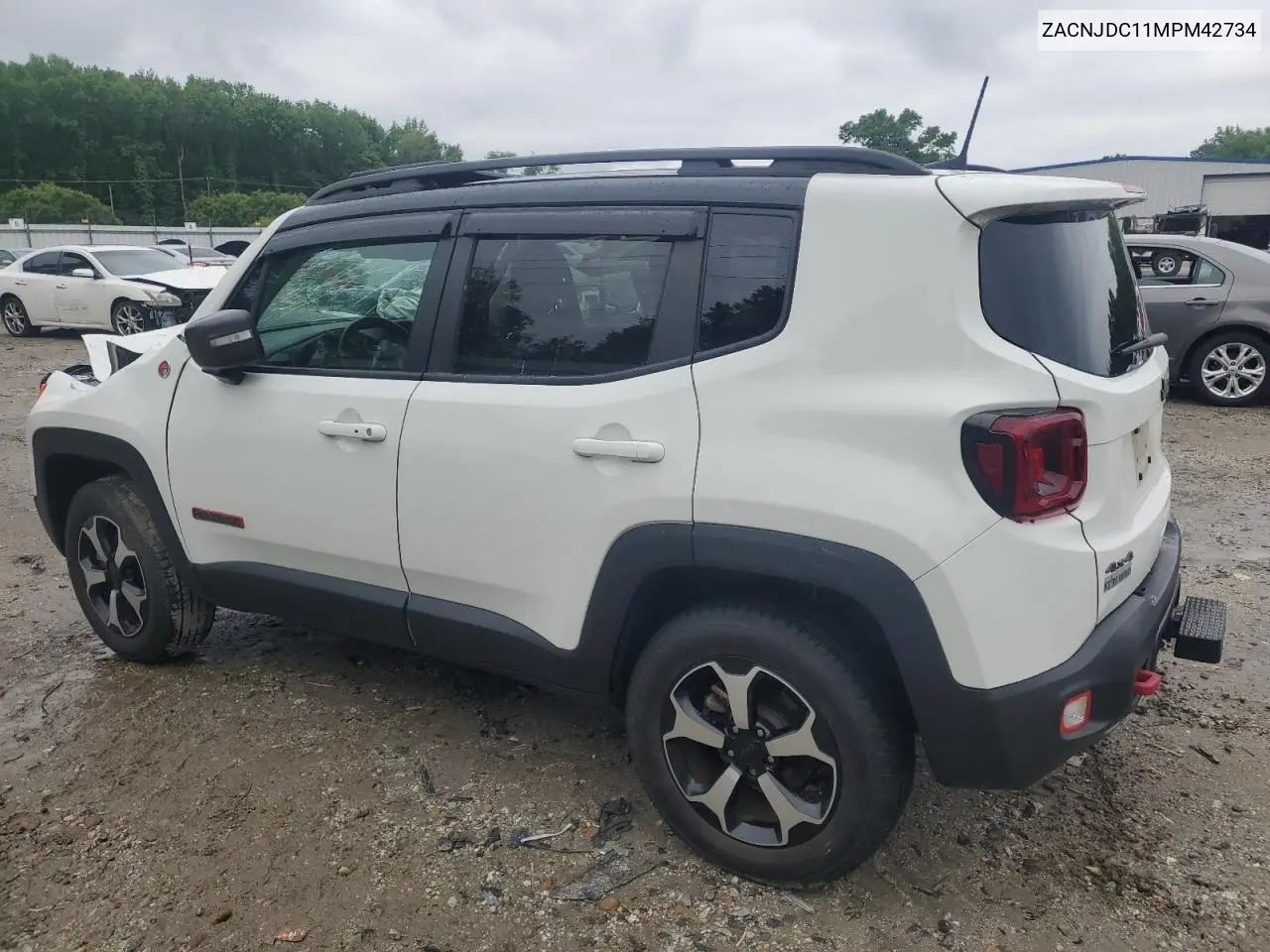 2021 Jeep Renegade Trailhawk VIN: ZACNJDC11MPM42734 Lot: 55998325
