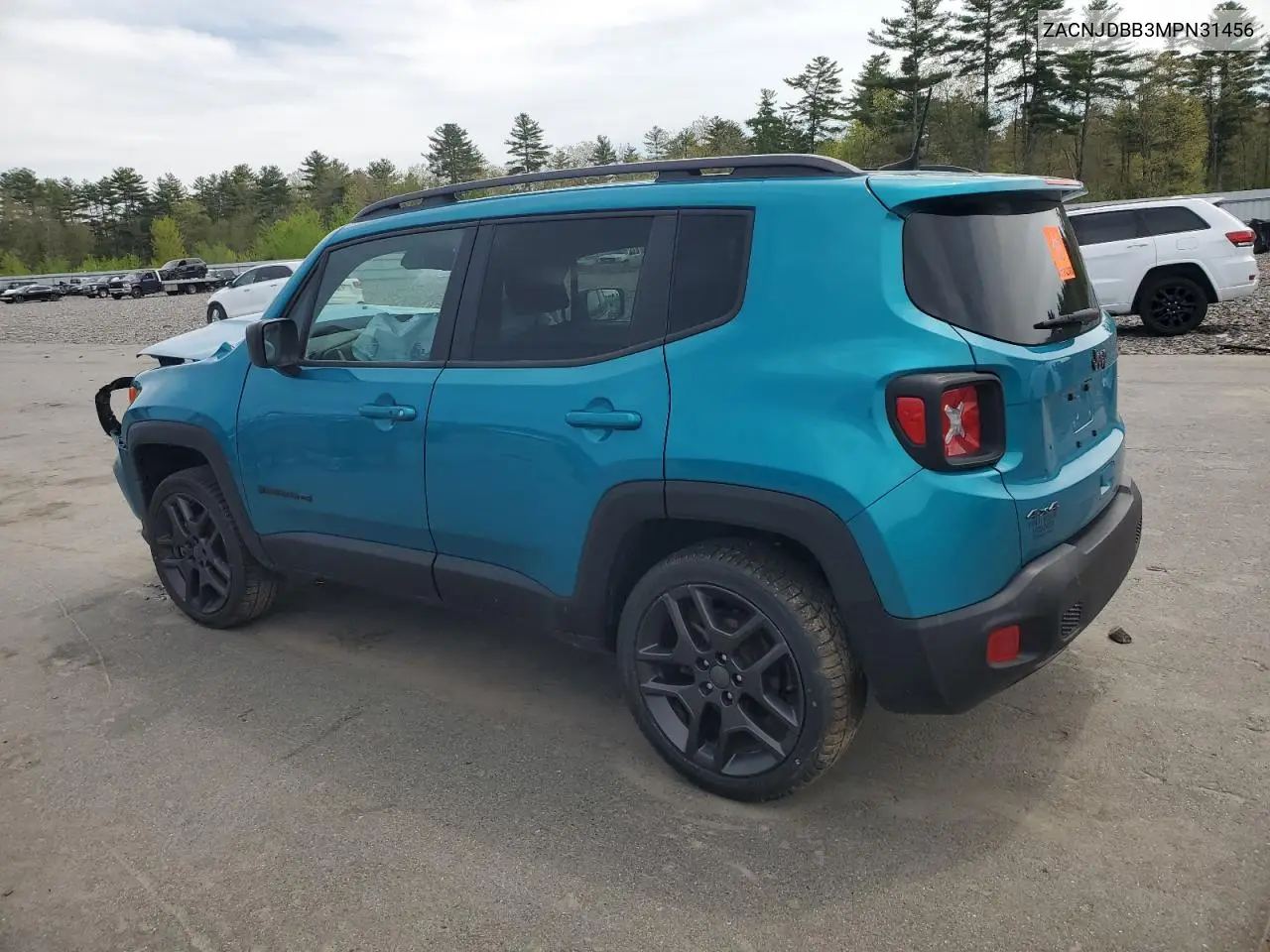 2021 Jeep Renegade Latitude VIN: ZACNJDBB3MPN31456 Lot: 56538105