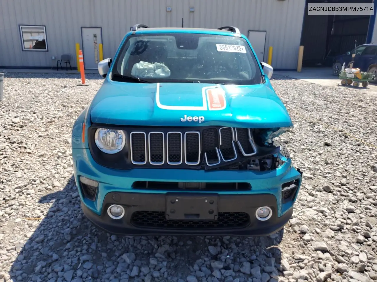 2021 Jeep Renegade Latitude VIN: ZACNJDBB3MPM75714 Lot: 56912925