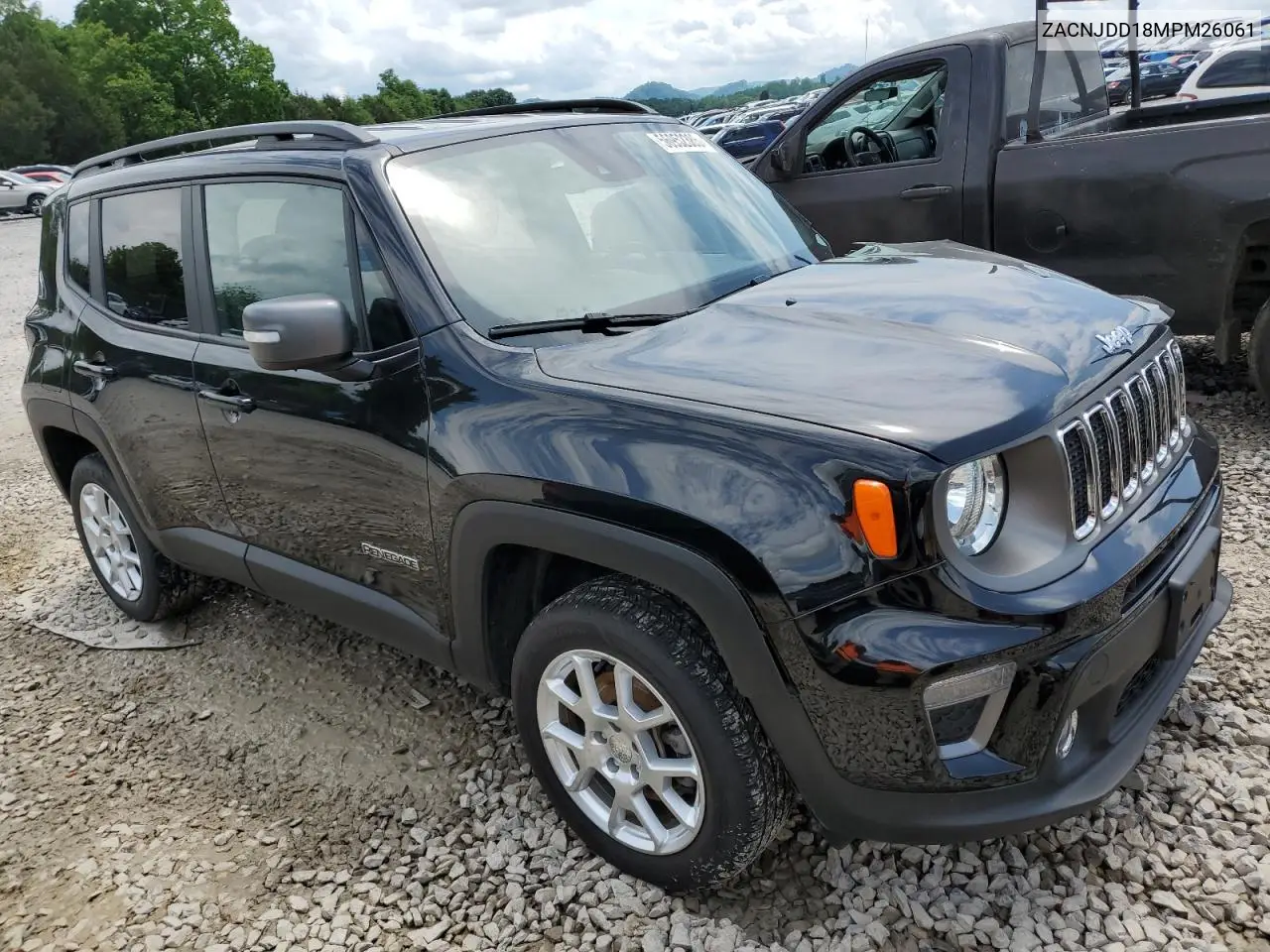 2021 Jeep Renegade Limited VIN: ZACNJDD18MPM26061 Lot: 56952385