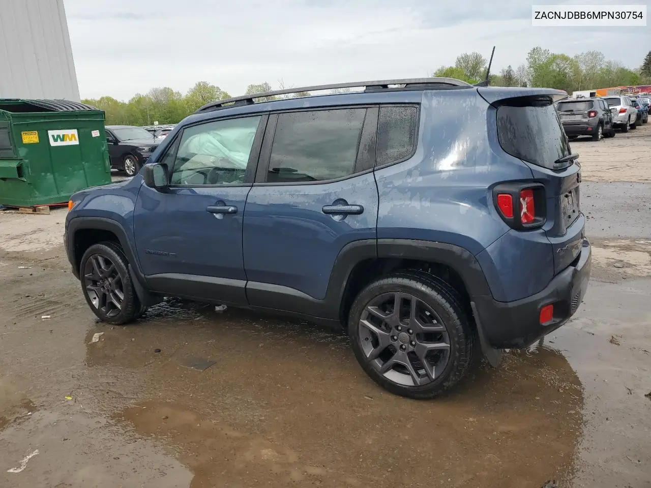 2021 Jeep Renegade Latitude VIN: ZACNJDBB6MPN30754 Lot: 57025535