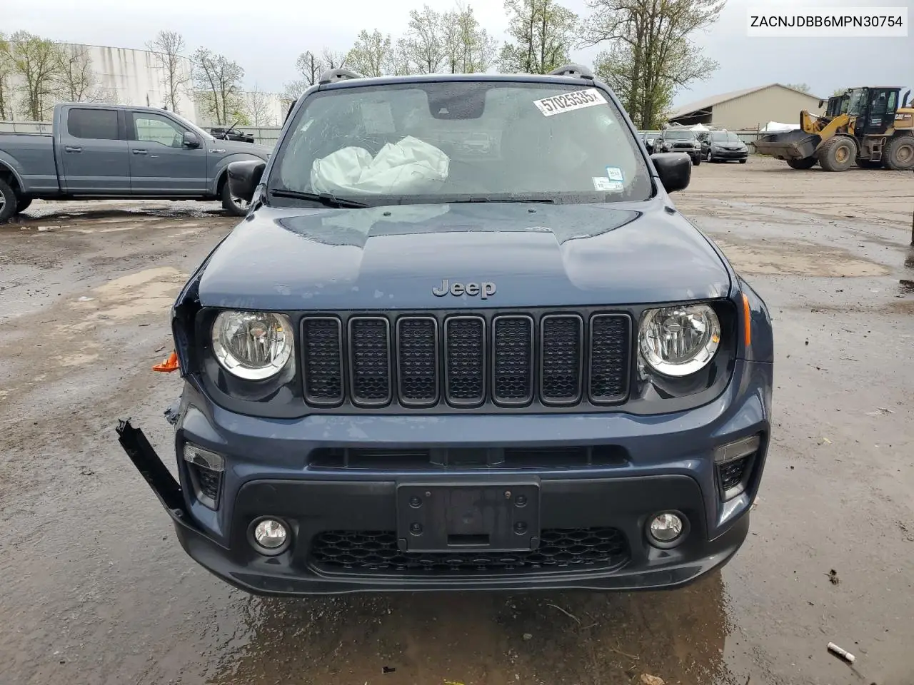 2021 Jeep Renegade Latitude VIN: ZACNJDBB6MPN30754 Lot: 57025535