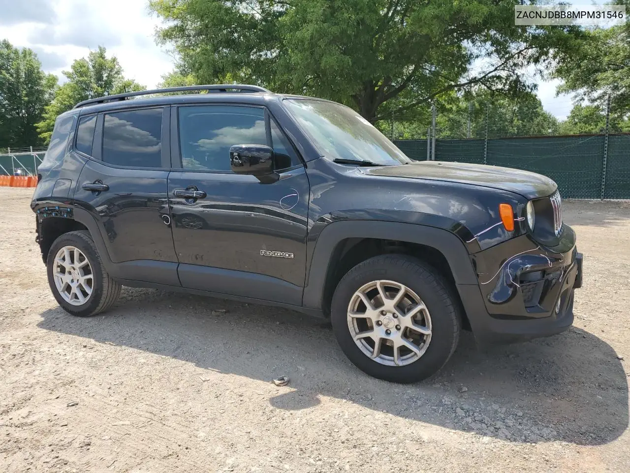 2021 Jeep Renegade Latitude VIN: ZACNJDBB8MPM31546 Lot: 61796165