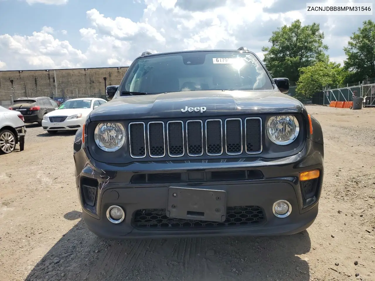 2021 Jeep Renegade Latitude VIN: ZACNJDBB8MPM31546 Lot: 61796165