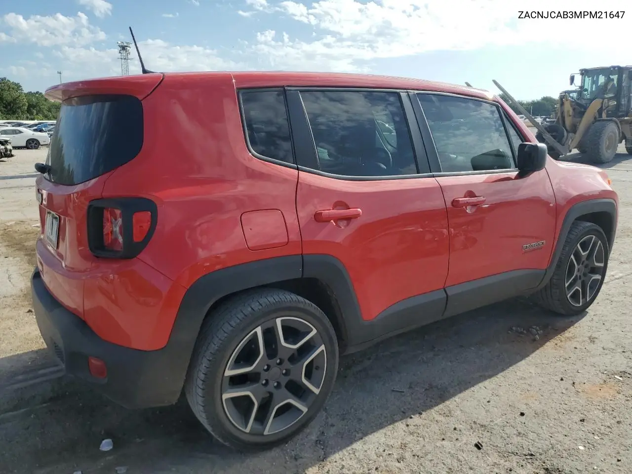 2021 Jeep Renegade Sport VIN: ZACNJCAB3MPM21647 Lot: 62475675