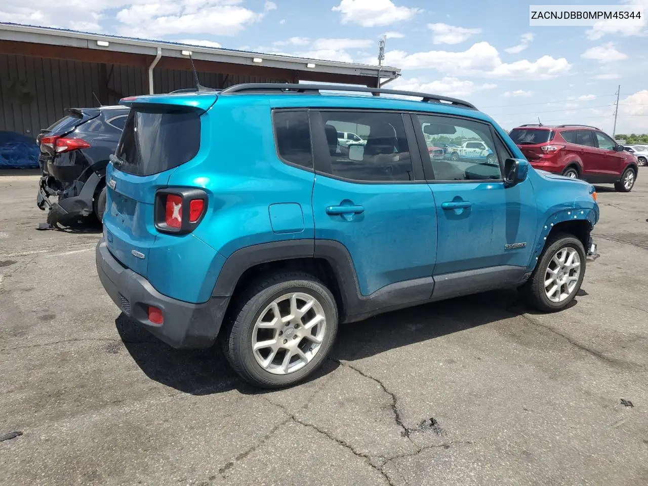 2021 Jeep Renegade Latitude VIN: ZACNJDBB0MPM45344 Lot: 62928625