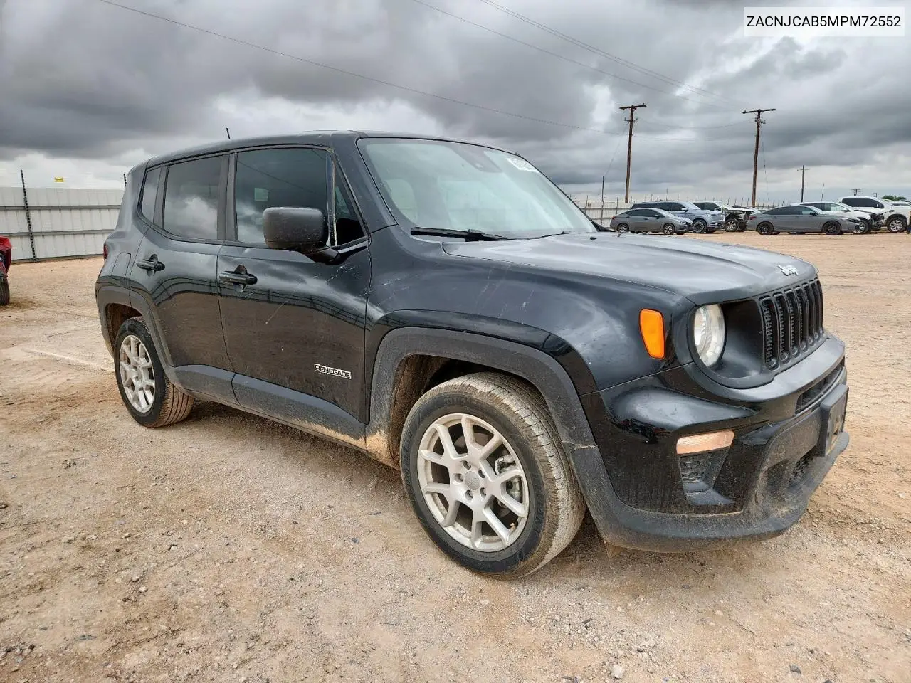 2021 Jeep Renegade Sport VIN: ZACNJCAB5MPM72552 Lot: 63138615