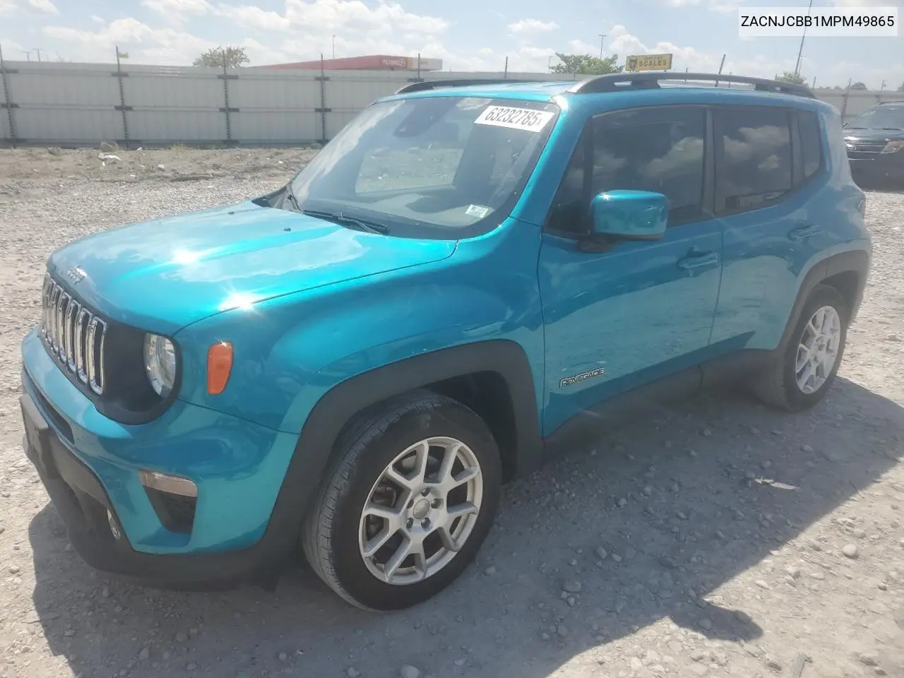 2021 Jeep Renegade Latitude VIN: ZACNJCBB1MPM49865 Lot: 63232785