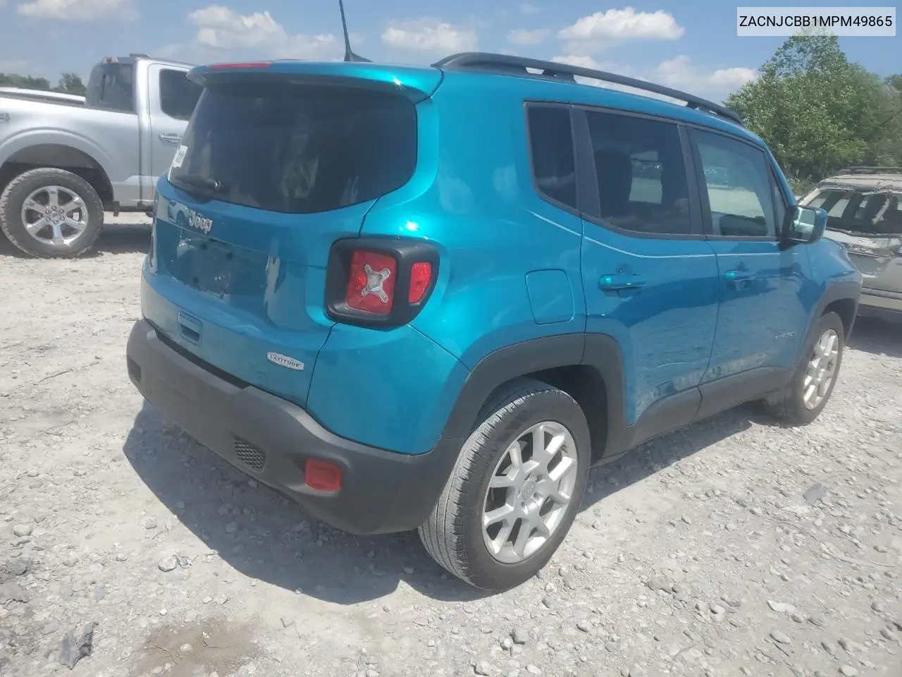 2021 Jeep Renegade Latitude VIN: ZACNJCBB1MPM49865 Lot: 63232785