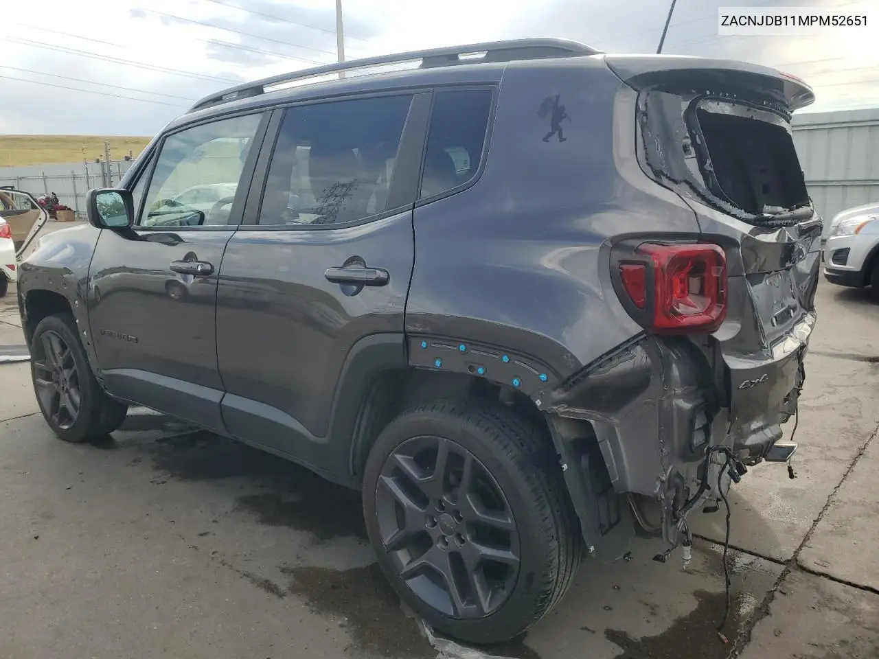2021 Jeep Renegade Latitude VIN: ZACNJDB11MPM52651 Lot: 63438815
