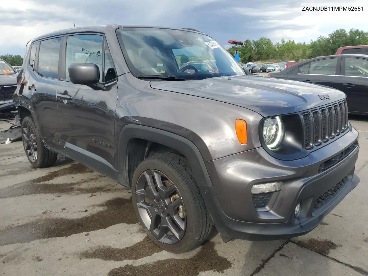 2021 Jeep Renegade Latitude VIN: ZACNJDB11MPM52651 Lot: 63438815