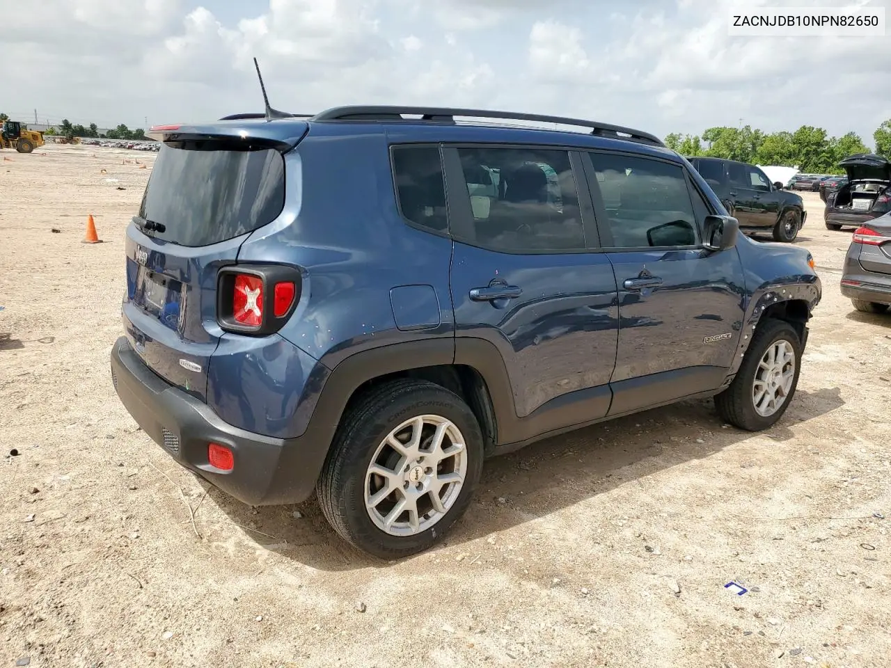 2022 Jeep Renegade Latitude VIN: ZACNJDB10NPN82650 Lot: 62633775