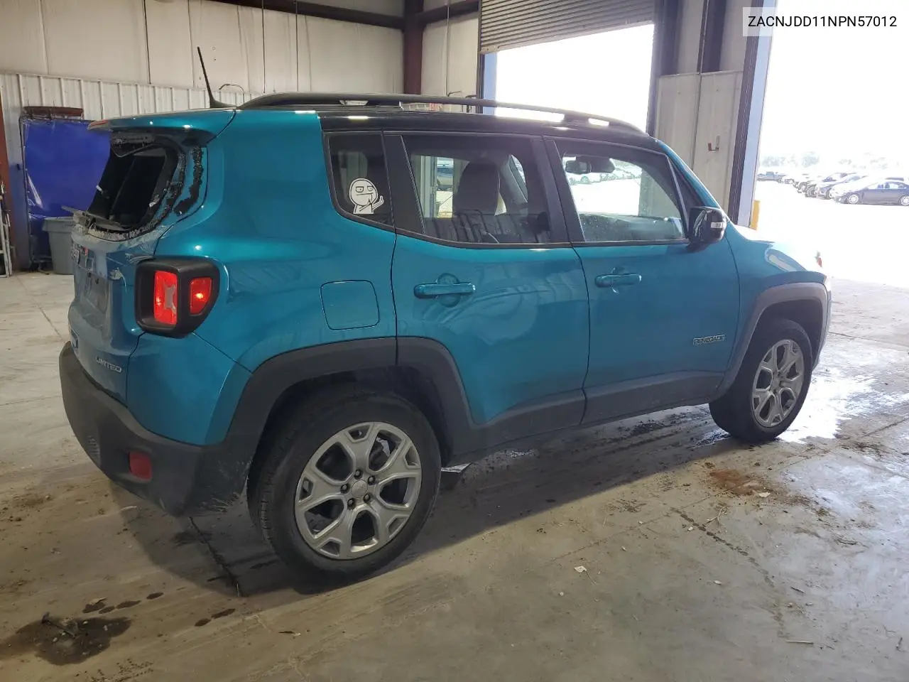 2022 Jeep Renegade Limited VIN: ZACNJDD11NPN57012 Lot: 63289475