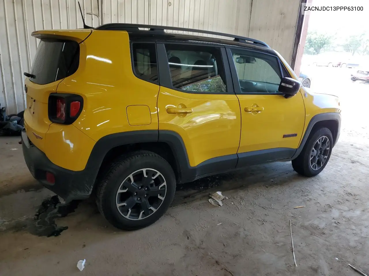 2023 Jeep Renegade Trailhawk VIN: ZACNJDC13PPP63100 Lot: 61741135