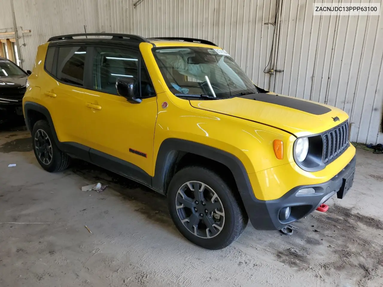 2023 Jeep Renegade Trailhawk VIN: ZACNJDC13PPP63100 Lot: 61741135