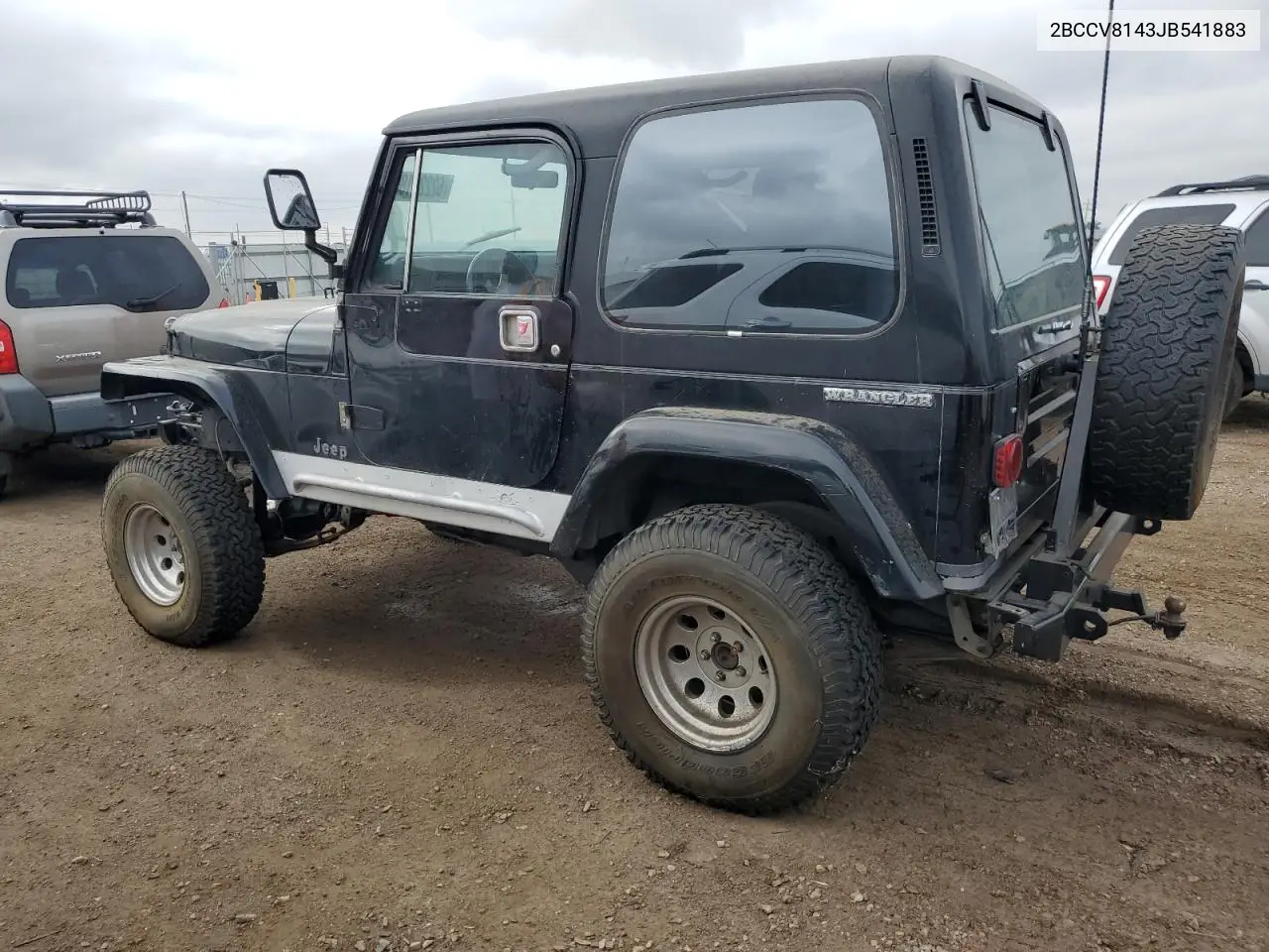 1988 Jeep Wrangler Laredo VIN: 2BCCV8143JB541883 Lot: 62228185