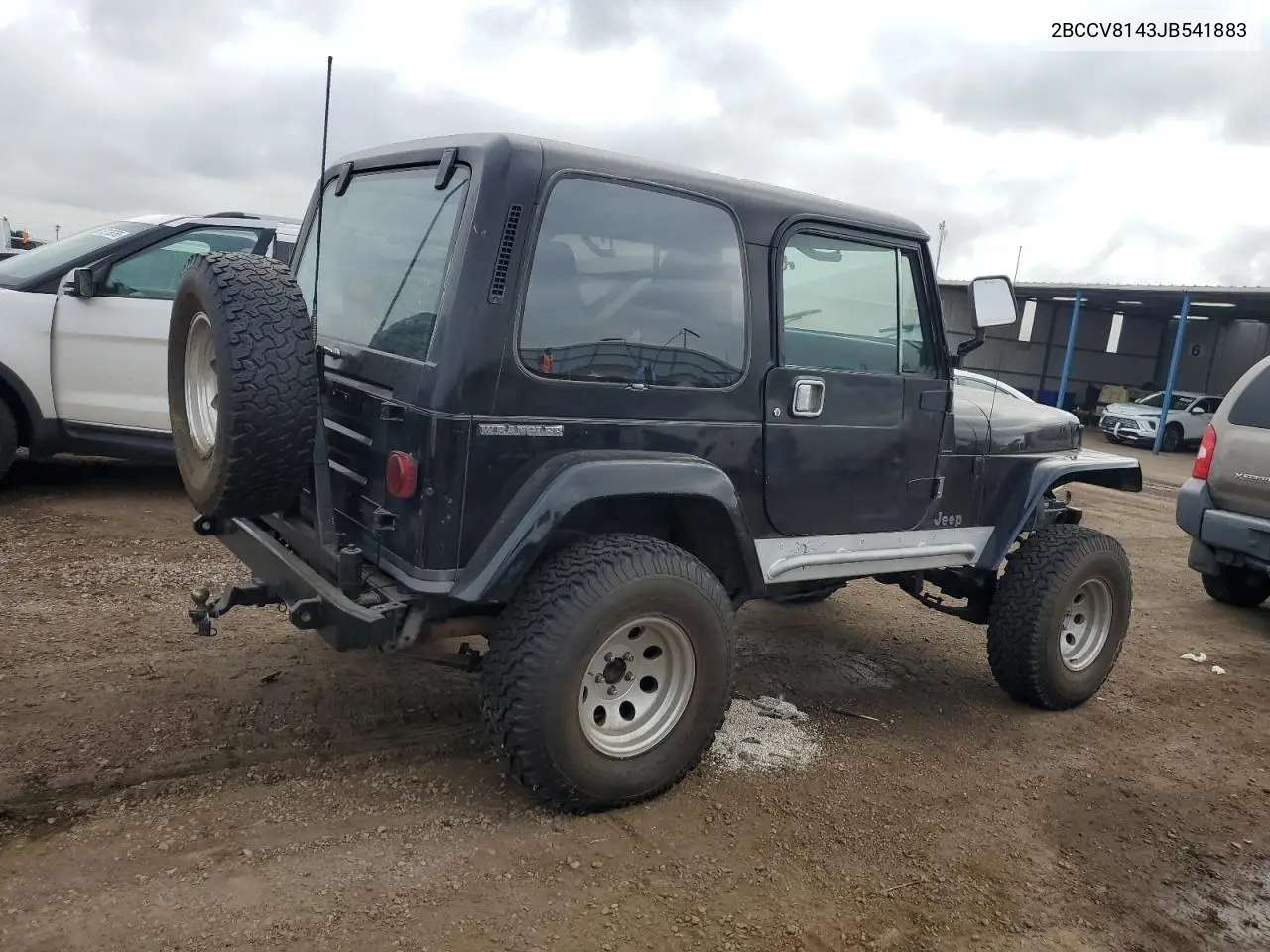 1988 Jeep Wrangler Laredo VIN: 2BCCV8143JB541883 Lot: 62228185
